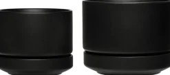 Arabia kukkaruukku SN 16cm matta musta