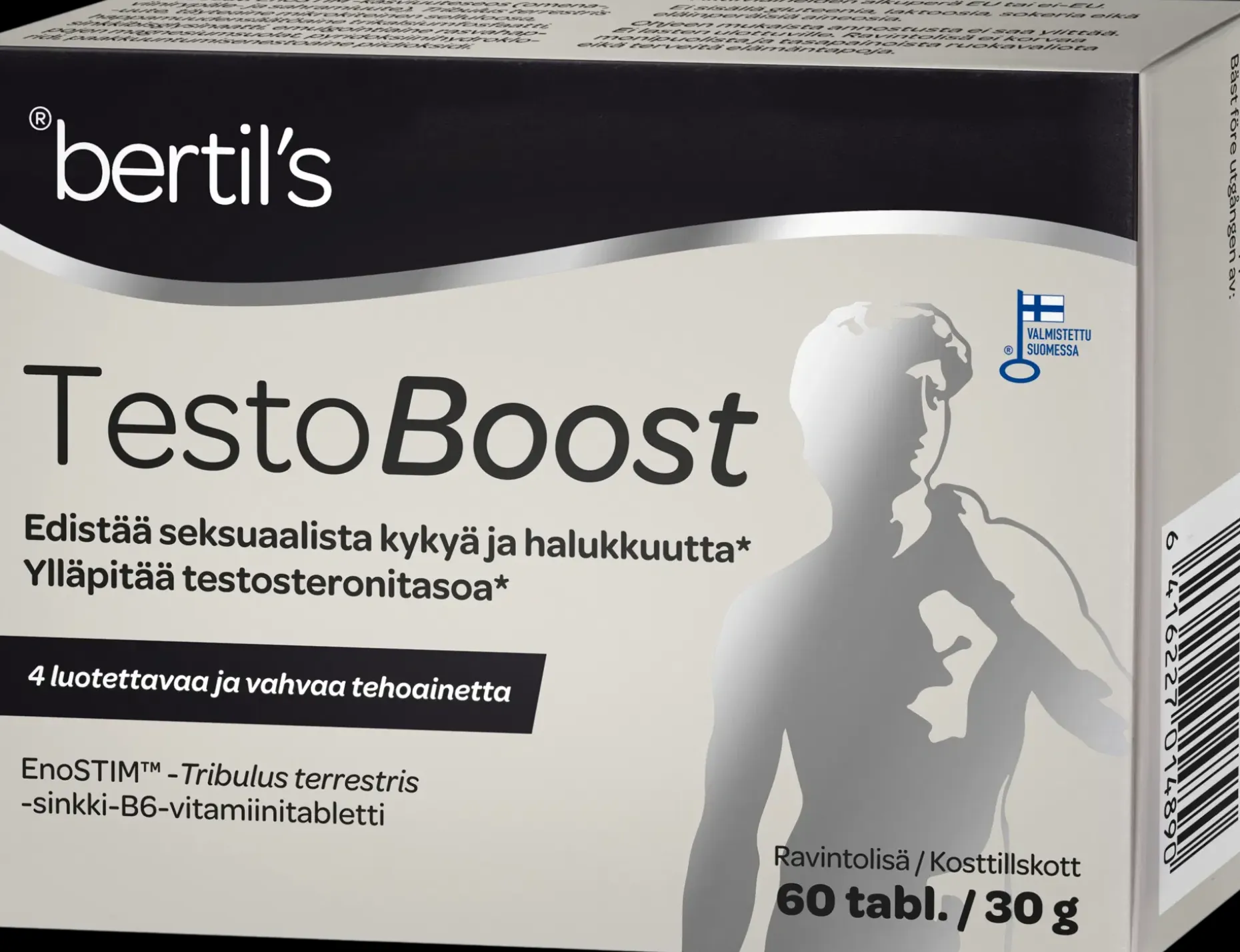 bertil´s Testo boost ravintolisä 60 tabl.