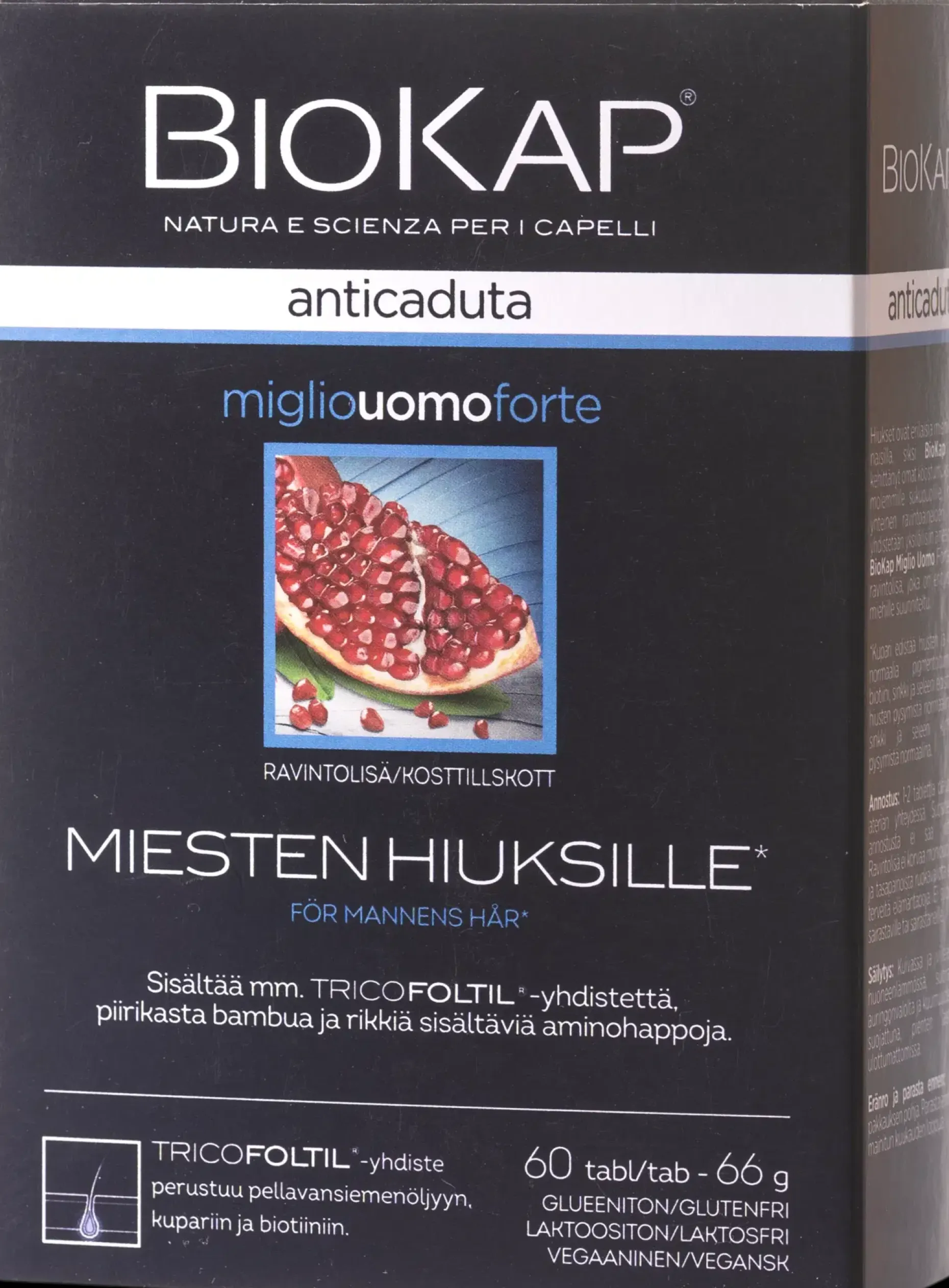 Biokap Anticaduta miglio uomo forte 60 tabl.