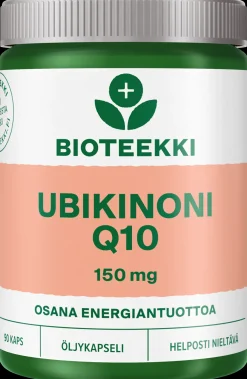 Bioteekki Ubikinoni Q10 150 mg ravintolisä 90 kaps.