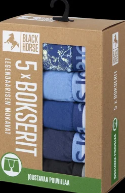 Black Horse 5-pack bokserit