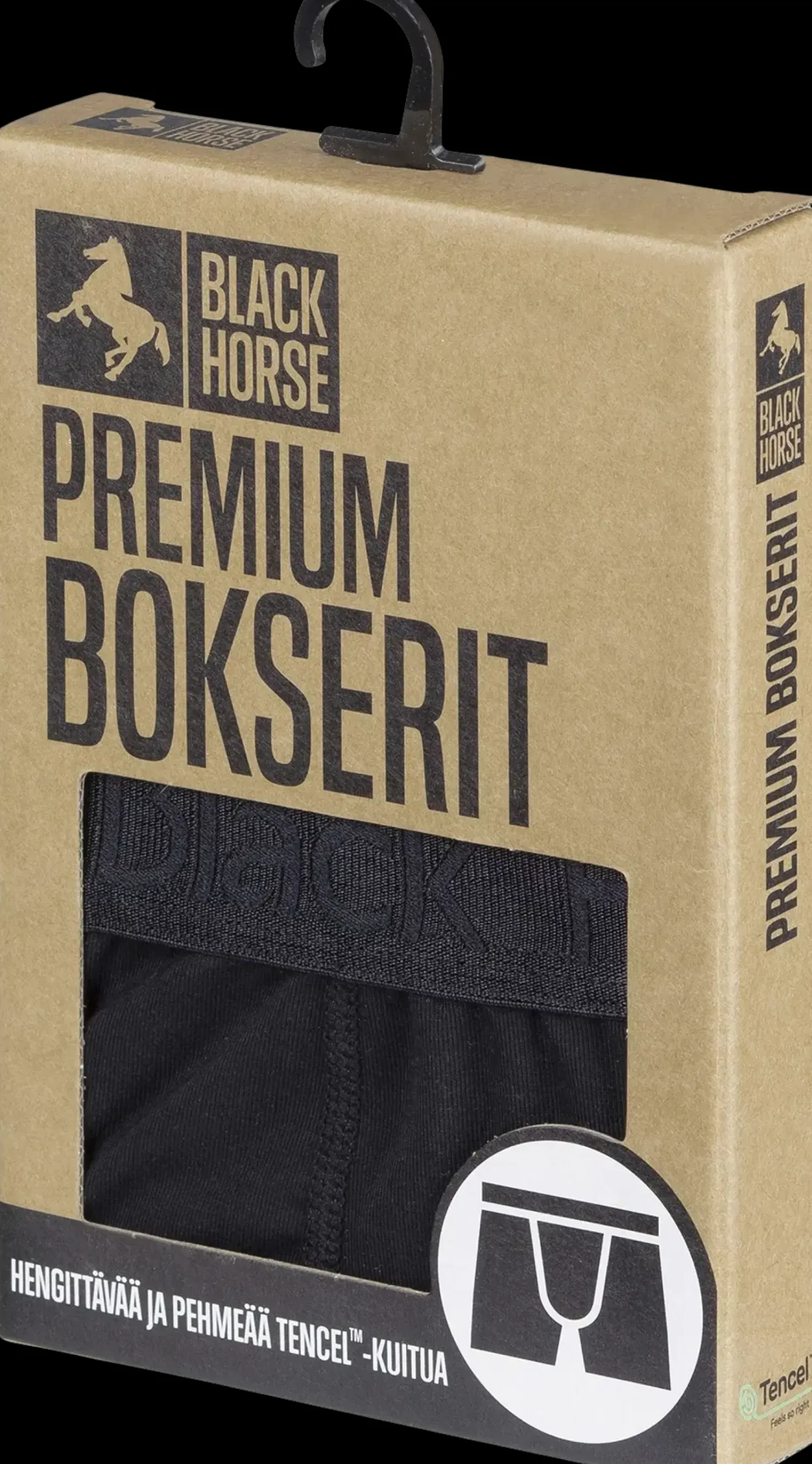Black Horse Tencel bokserit