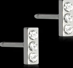 Blomdahl Petite Brilliance Straight Crystal korvakorut 5 mm
