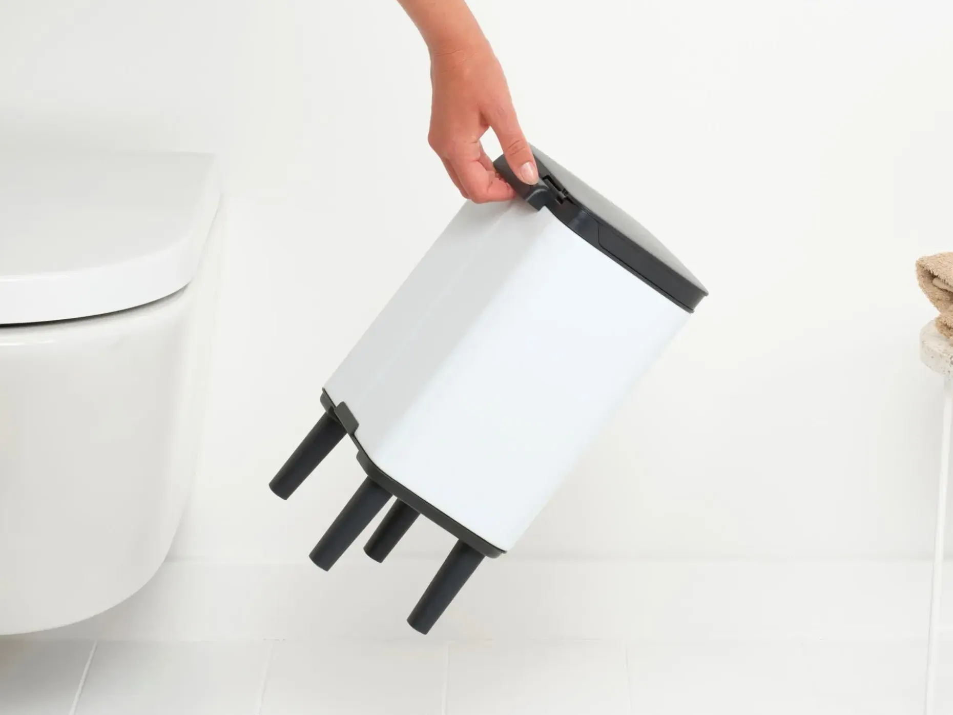 Brabantia Bo Hi roska-astia 4L white