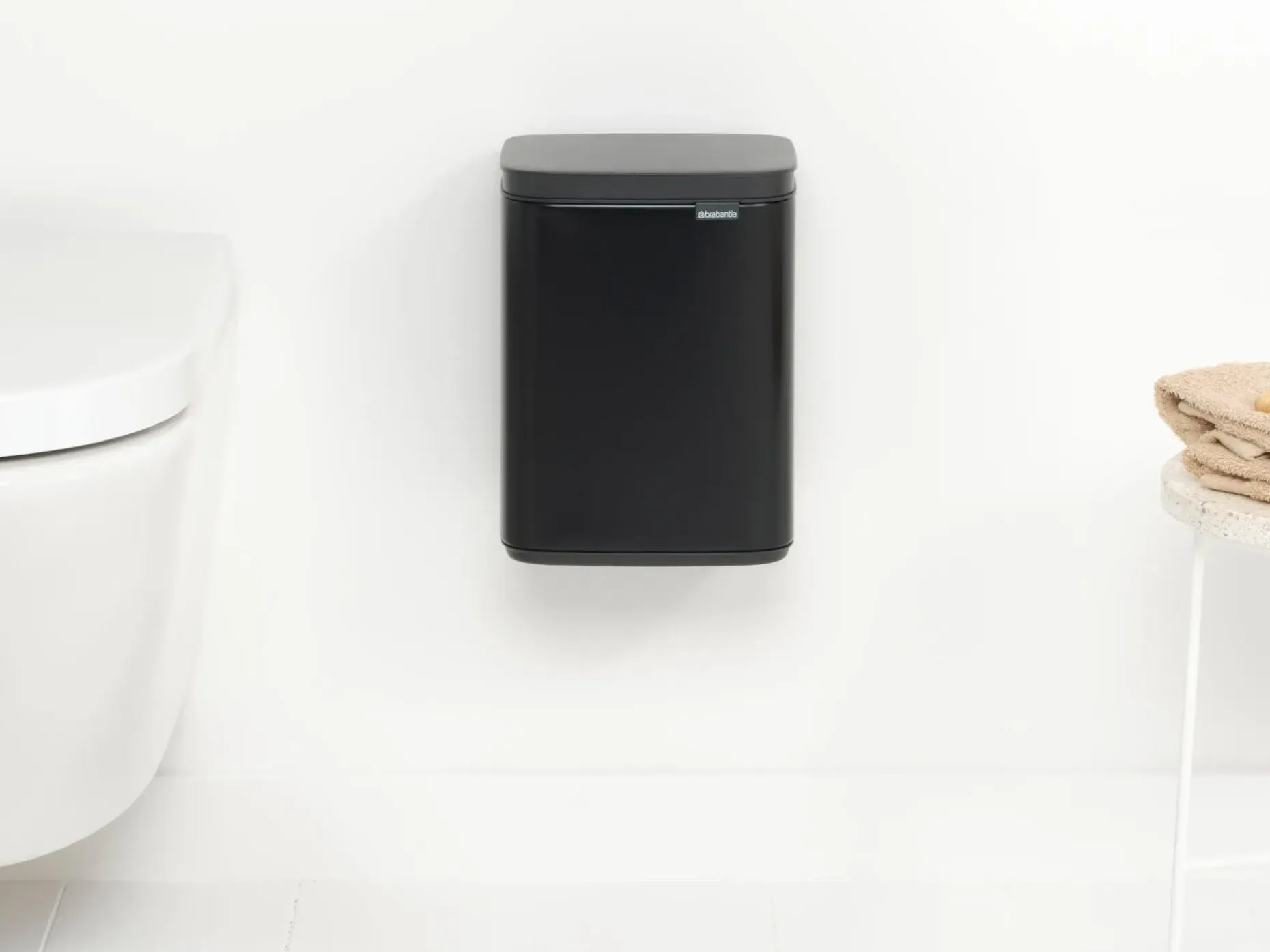 Brabantia Bo roska-astia 4L matt black
