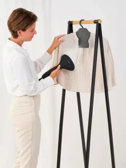 Brabantia höyrytys vaatehenkari pepper black