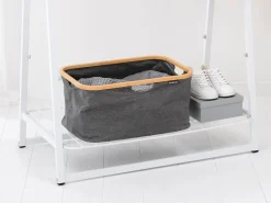 Brabantia pyykkikori kokoontaittuva 40L pepper black