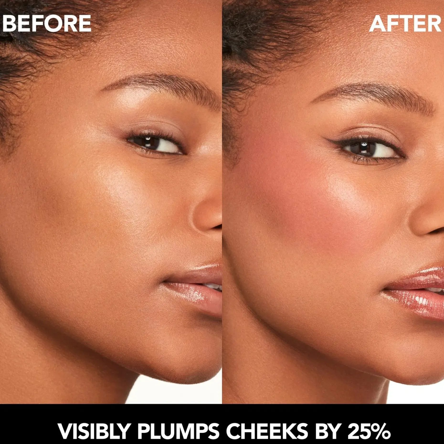BUXOM Plump Shot" Collagen Peptides Advance Plumping Blush voide-puuteriposkipuna 3,9 g