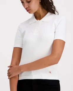 Calvin Klein Jeans A 2x2 rib pikeepaita