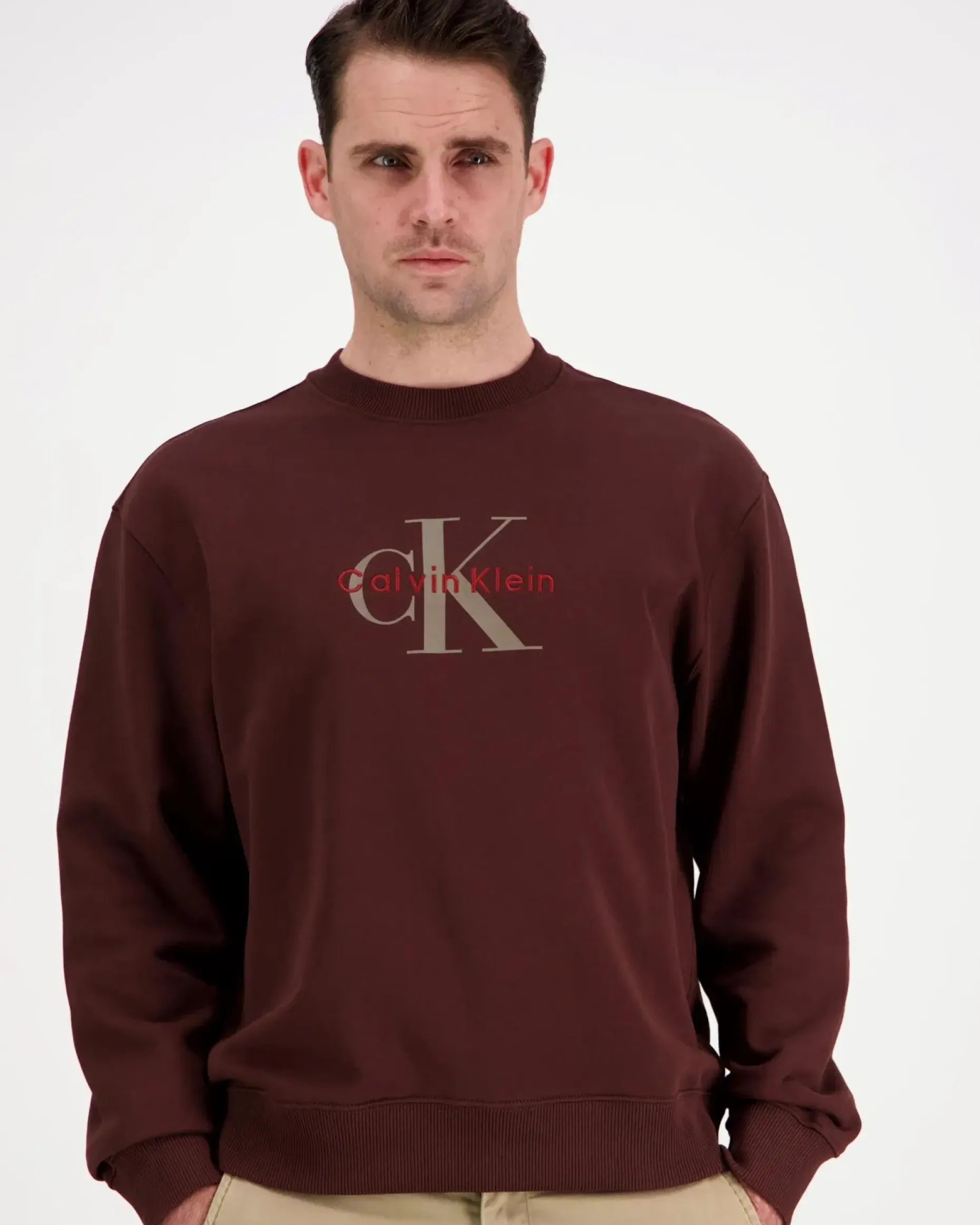Calvin Klein Jeans Ls eu 350terry monologo cn college