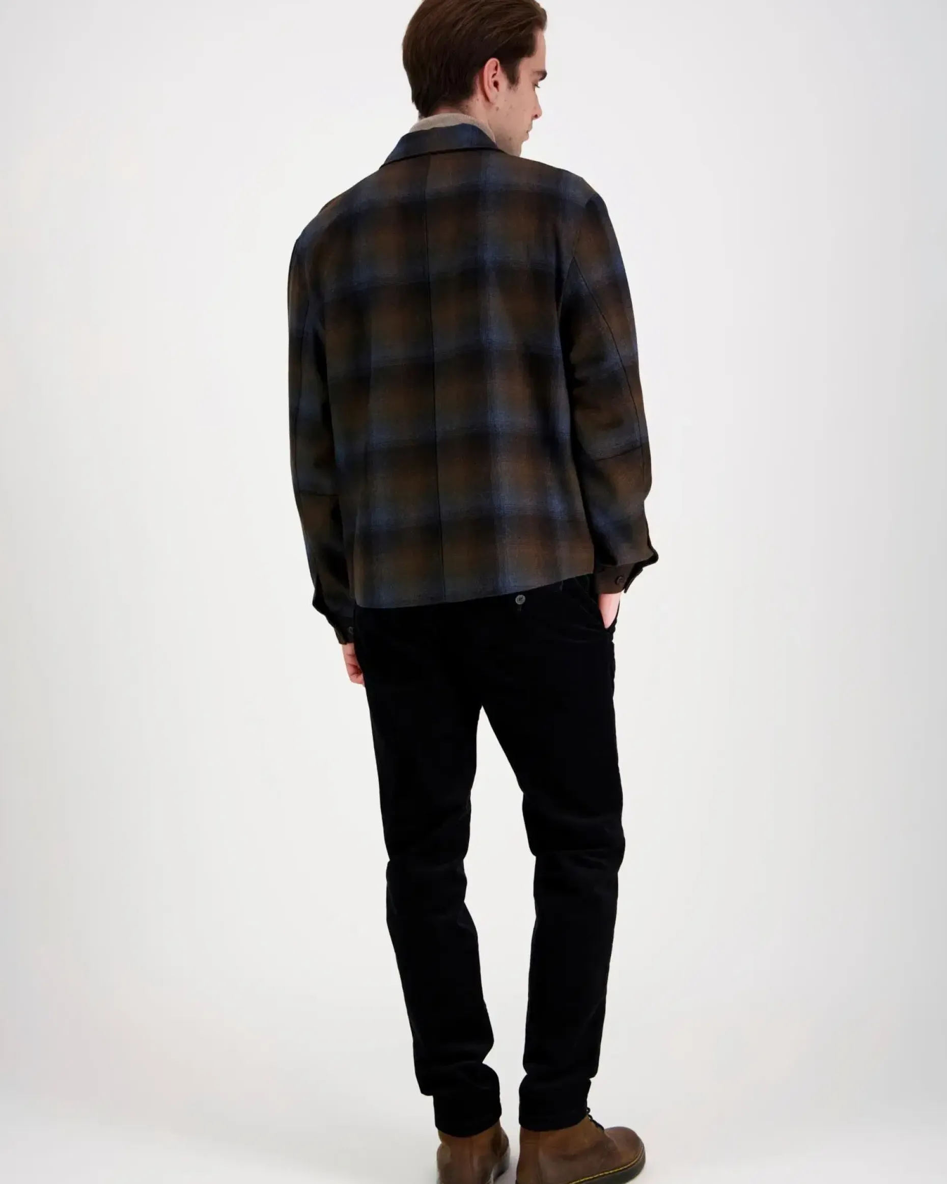 Calvin Klein Ls yd wool flannel fz jkt bombertakki
