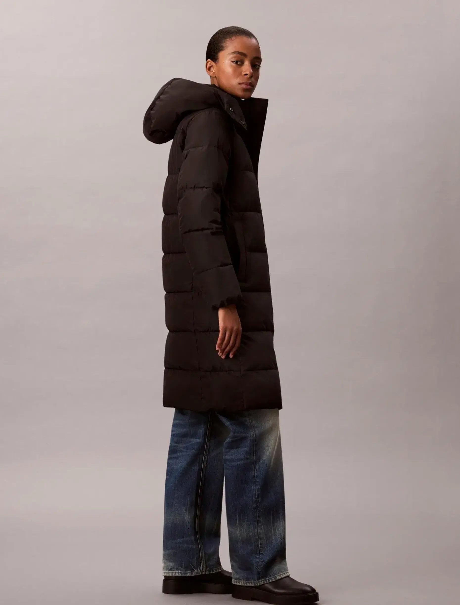 Calvin Klein pitkä toppatakki