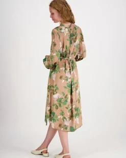 Claire Deljin floral kuosimekko