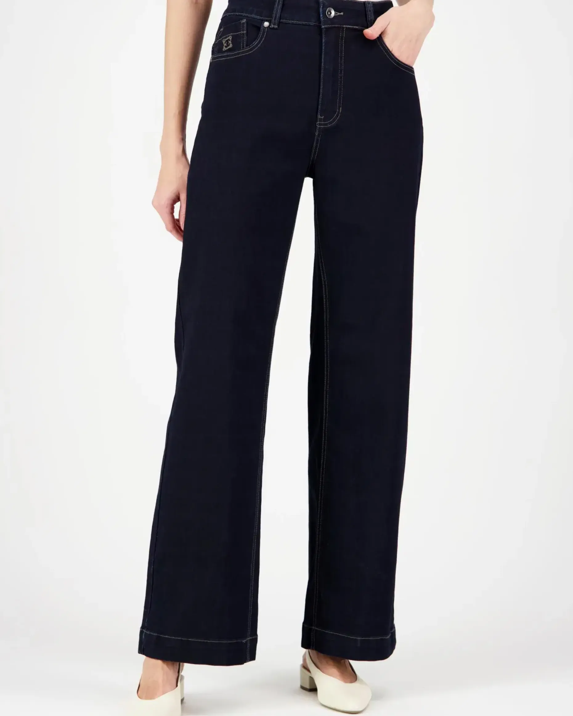 Claire Janaya Blue Denim farkut