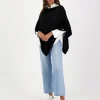Claire Paige Easy care merinovilla poncho