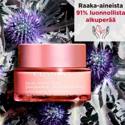 Clarins Multi-Active [NIACINAMIDE + SEA HOLLY EXTRACT] Day Cream Dry Skin päivävoide 50 ml