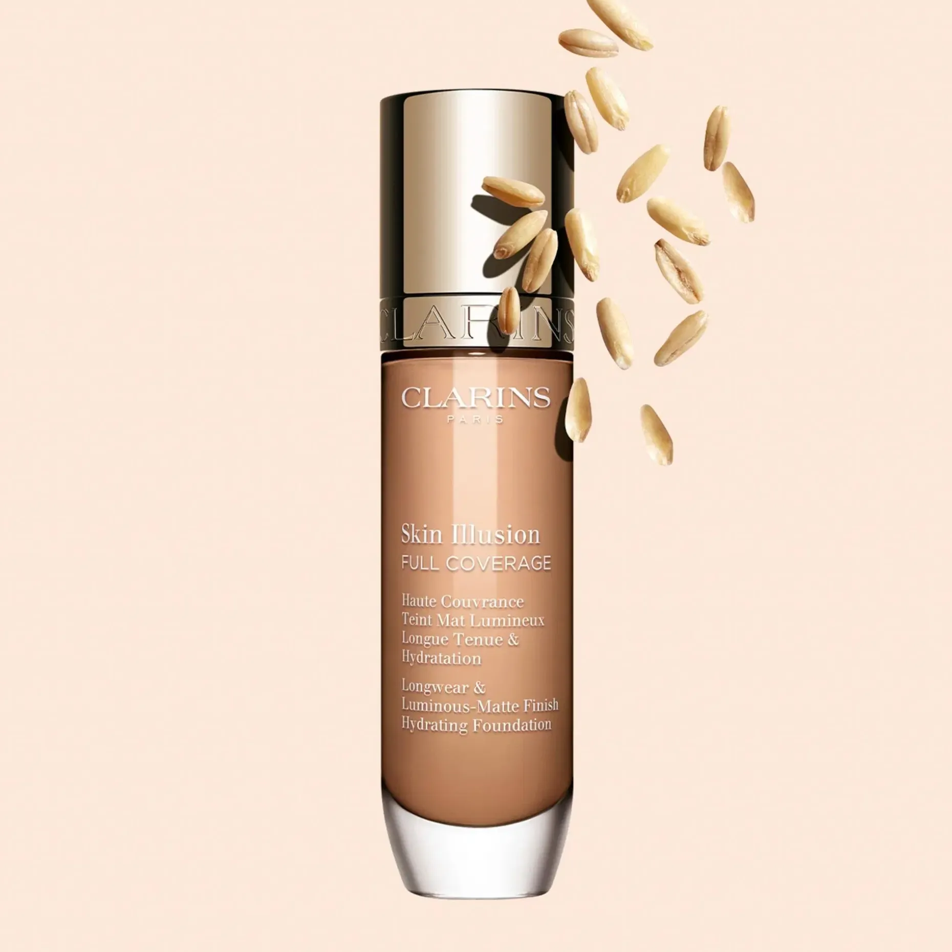 Clarins Skin Illusion Full Coverage Foundation meikkivoide 30 ml