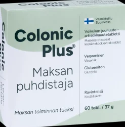 Colonic plus Maksanpuhdistaja voikukan juuriuute-artisokkauutetabletti 60 tabl