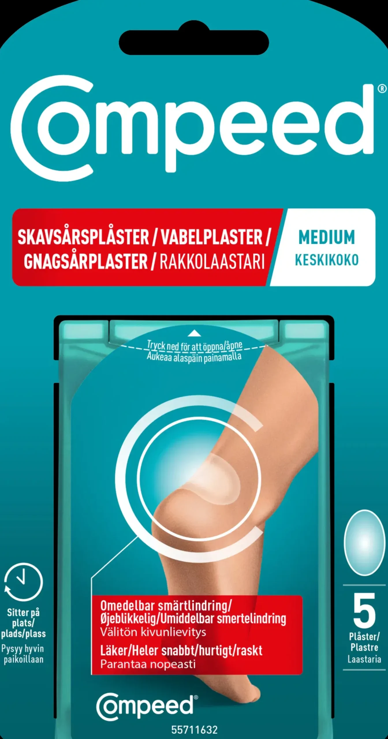 Compeed rakkolaastari Medium 5kpl