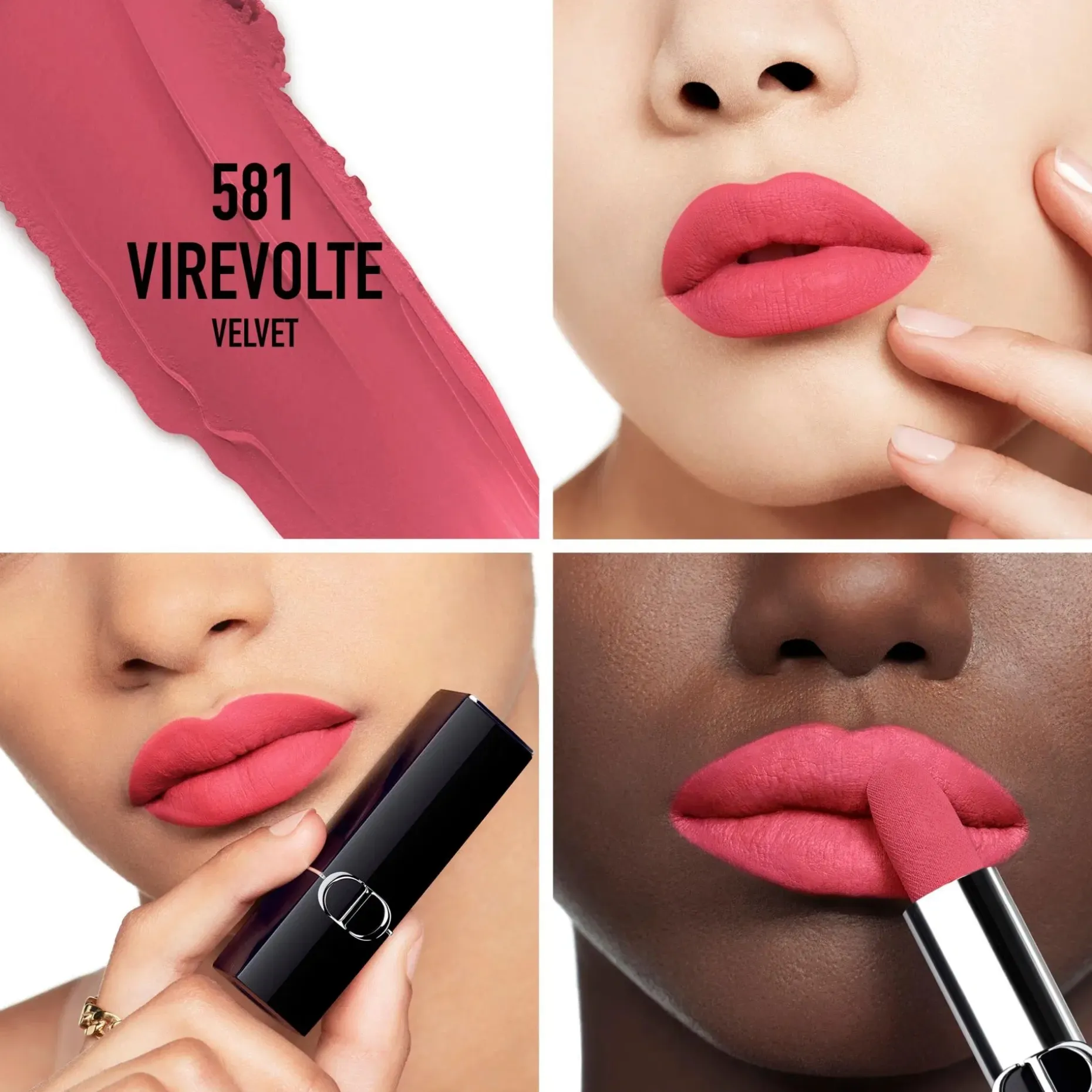 DIOR Rouge Dior Lipstick Velvet huulipuna 3,5 g