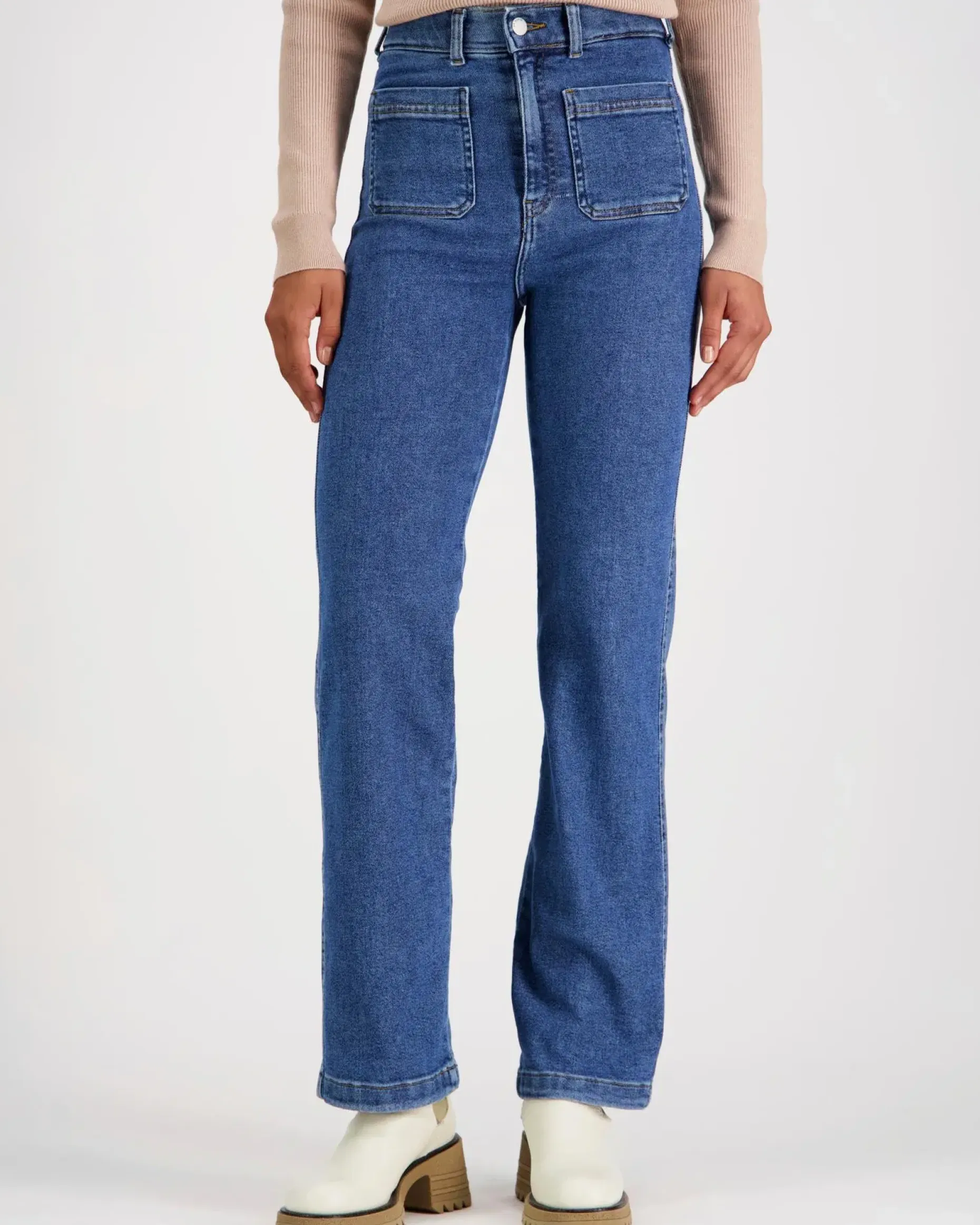 Dr.Denim Moxy Straight Patch Pocket farkut