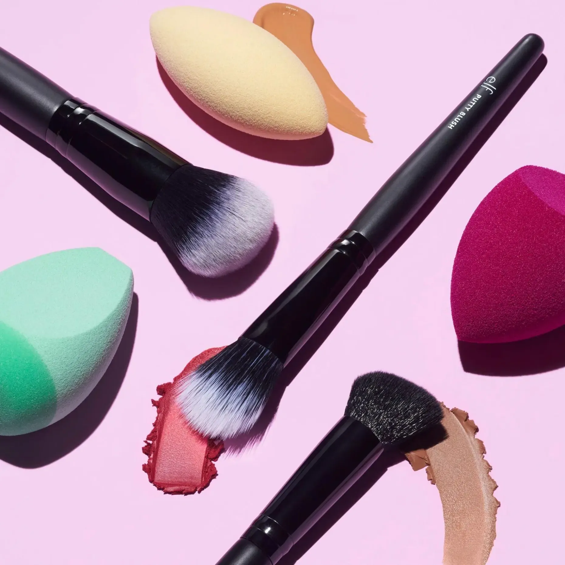 e.l.f. cosmetics Buffing Foundation Brush meikkisivellin