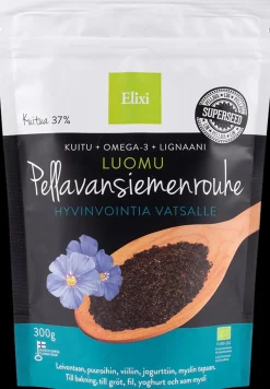 Elixi Luomu Pellavansiemenrouhe 300g