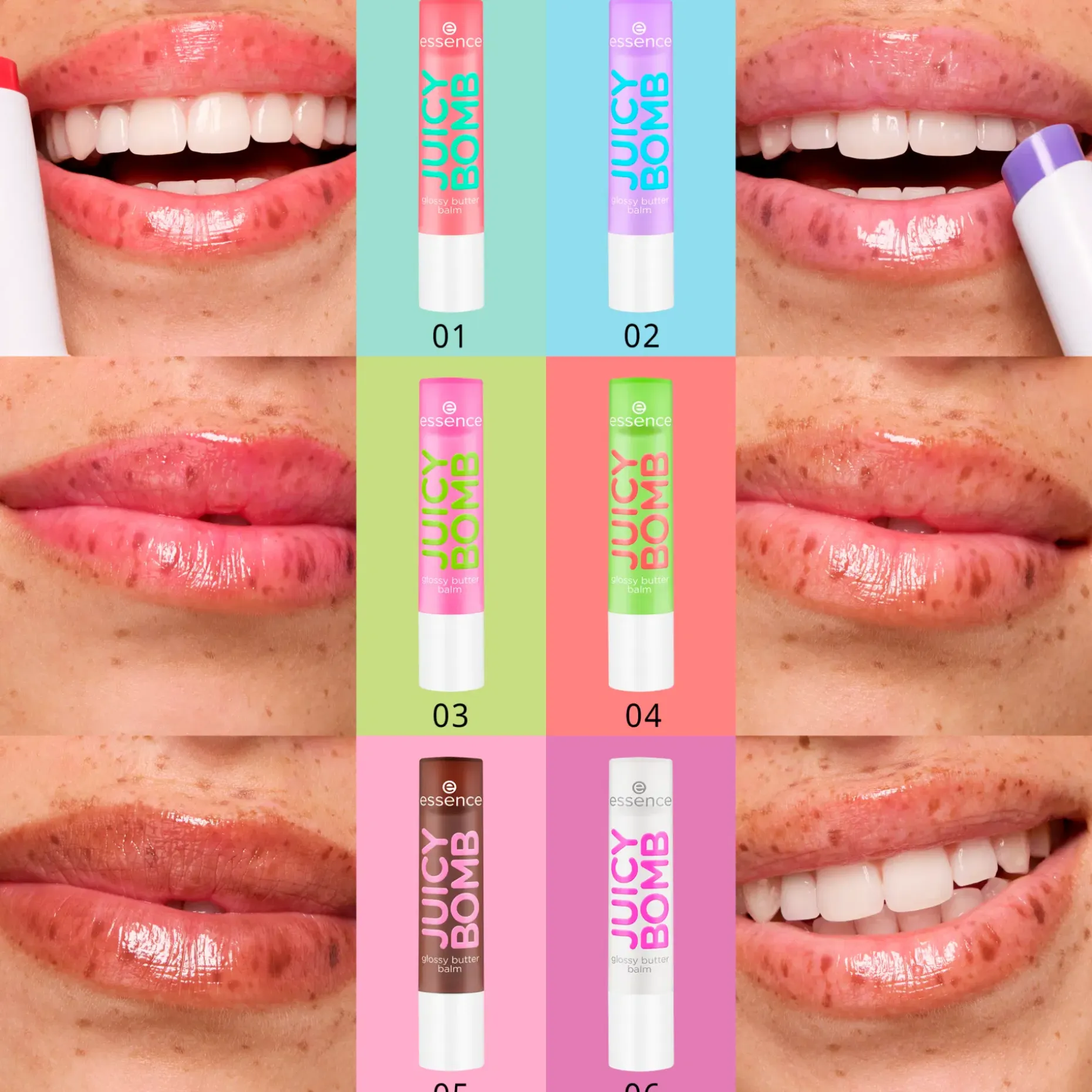 essence JUICY BOMB glossy butter balm 05 Choco-lot To Handle 2.5 g