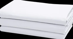 Familon Percale Organic aluslakana 180x270 cm valkoinen
