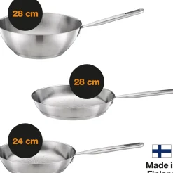 Fiskars All Steel Pure paistinpannu 24 cm