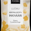 Foodin Kristallisoitu inkivääri luomu 200g