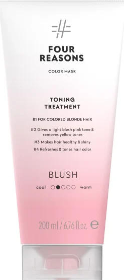 Four Reasons Color Mask Toning Treatment Blush sävyttävä tehohoito 200 ml