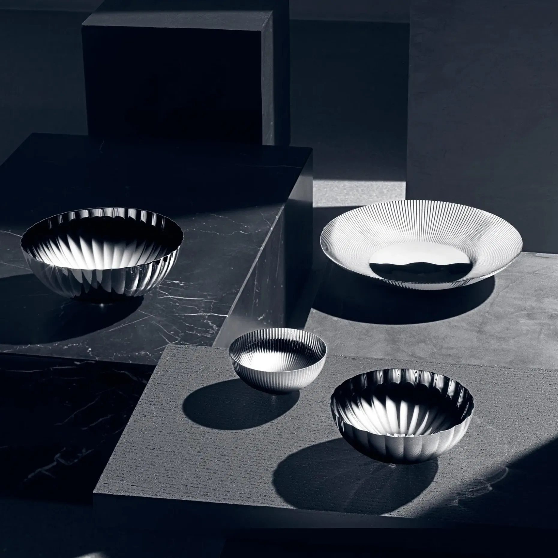 Georg Jensen Bernadotte kulho 32 cm, matala