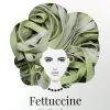Greenomic Delicatessen Good Hair Day Pasta Fettuccine Basilika ja Sitruuna 250 g