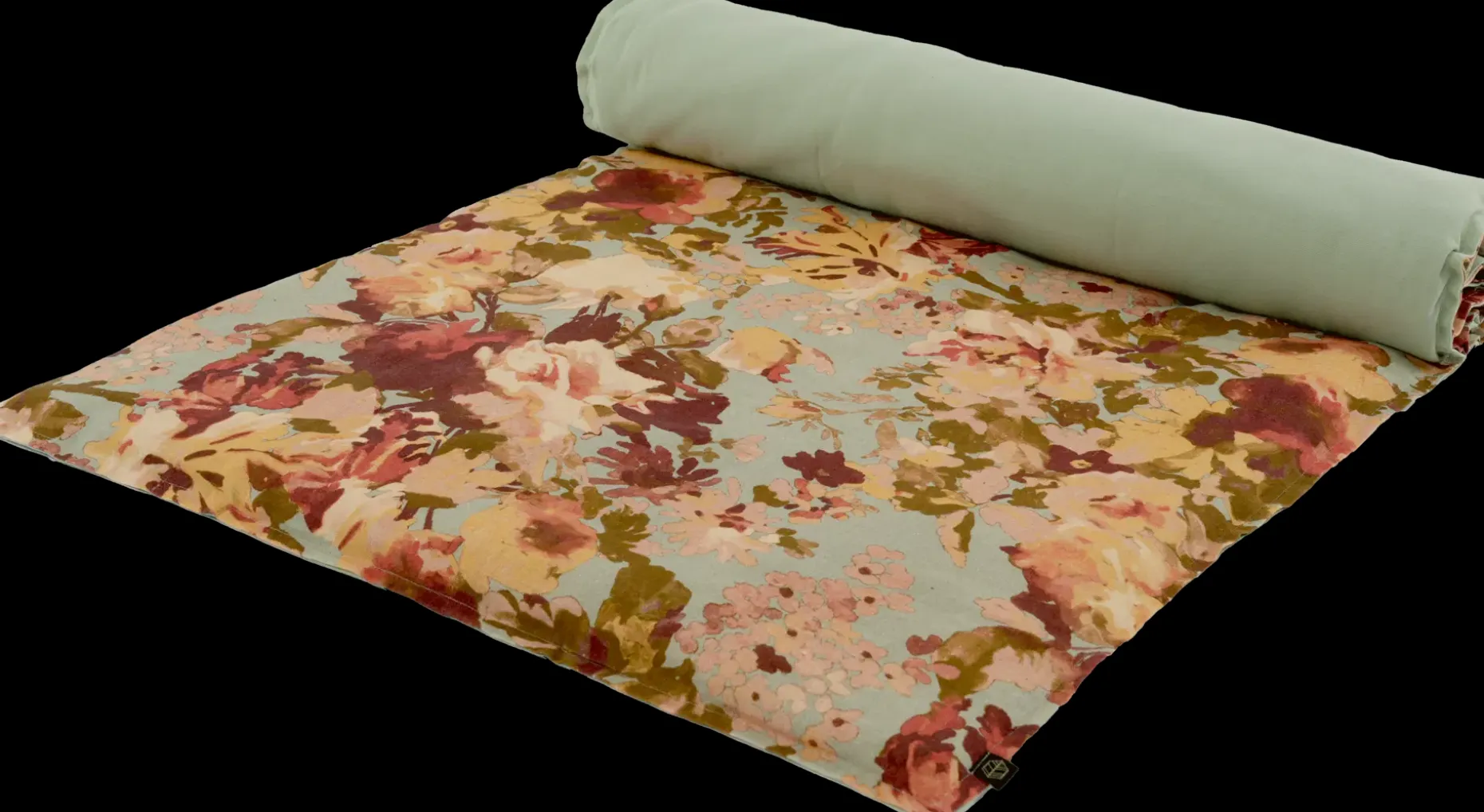 Haomy Puolipeite Bologne Amande 85x200 cm vihreä