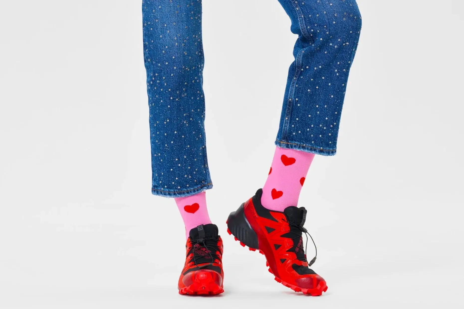 Happy Socks Heart sukat