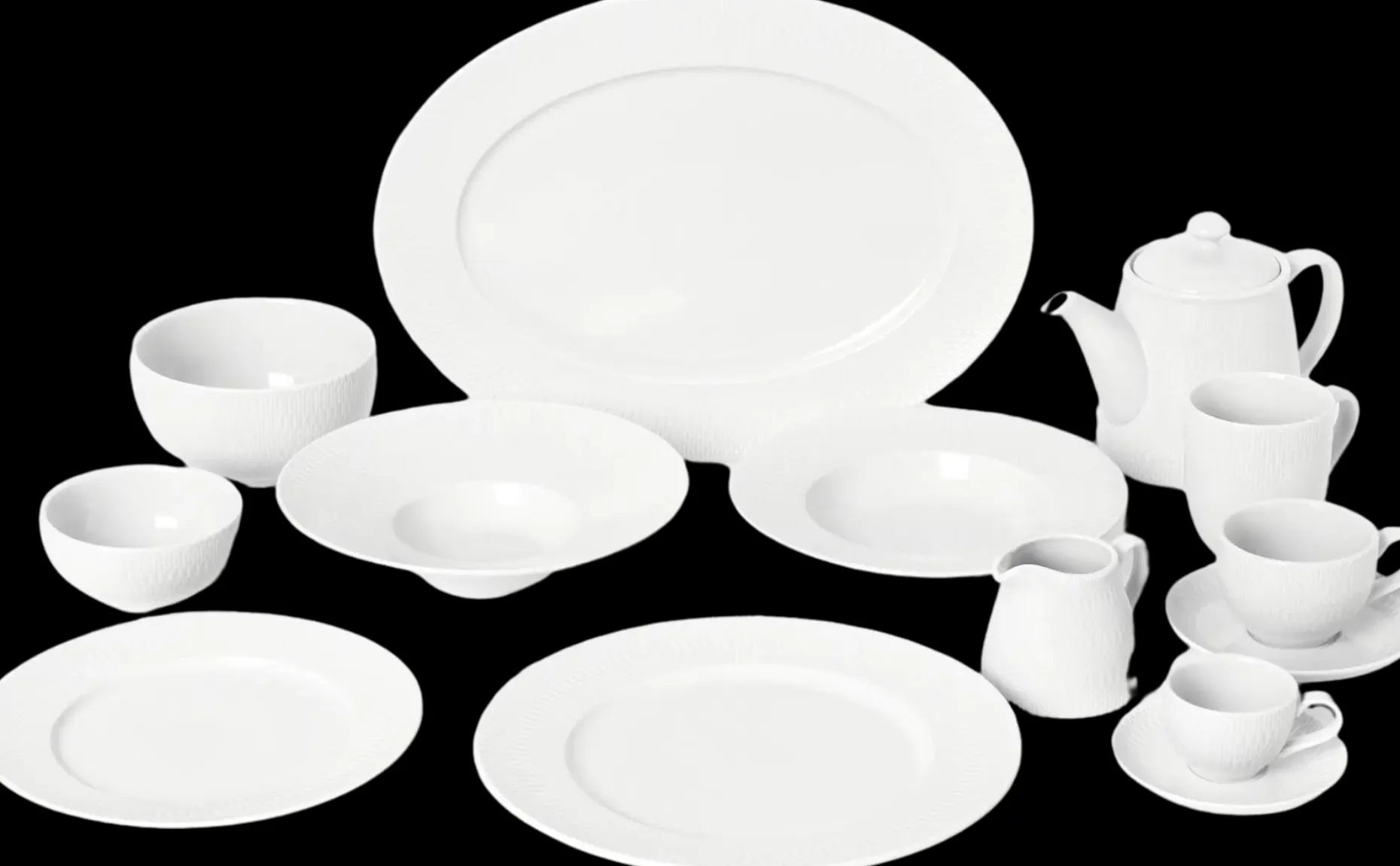 Åhléns Home Celine pastalautanen 24 cm valkoinen