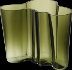Iittala Aalto maljakko 160 mm sammaleenvihreä