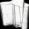 Iittala Aalto maljakko 160 mm kuplalasi kirkas