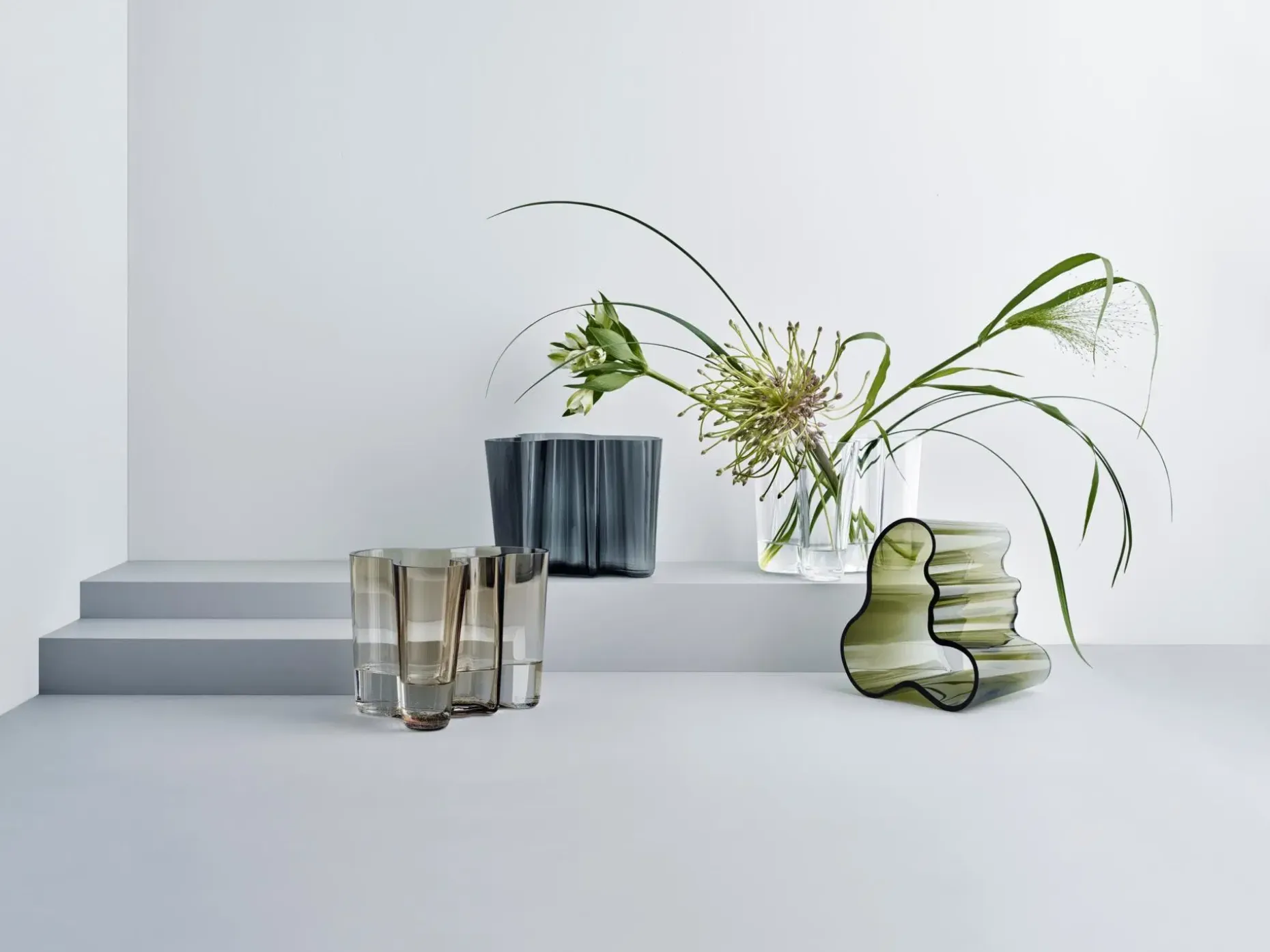 Iittala Aalto maljakko 160mm pellava