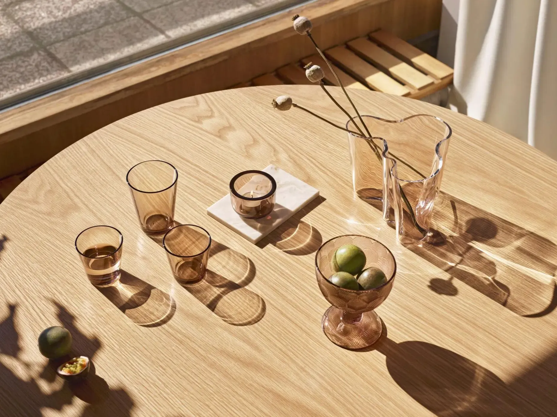 Iittala Aalto maljakko 160mm pellava