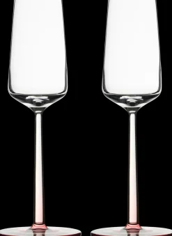 Iittala Essence ruusu 2 kpl kuohuviinilasi 21cl