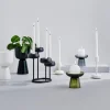 Iittala Nappula kynttilänjalka 107mm valkoinen