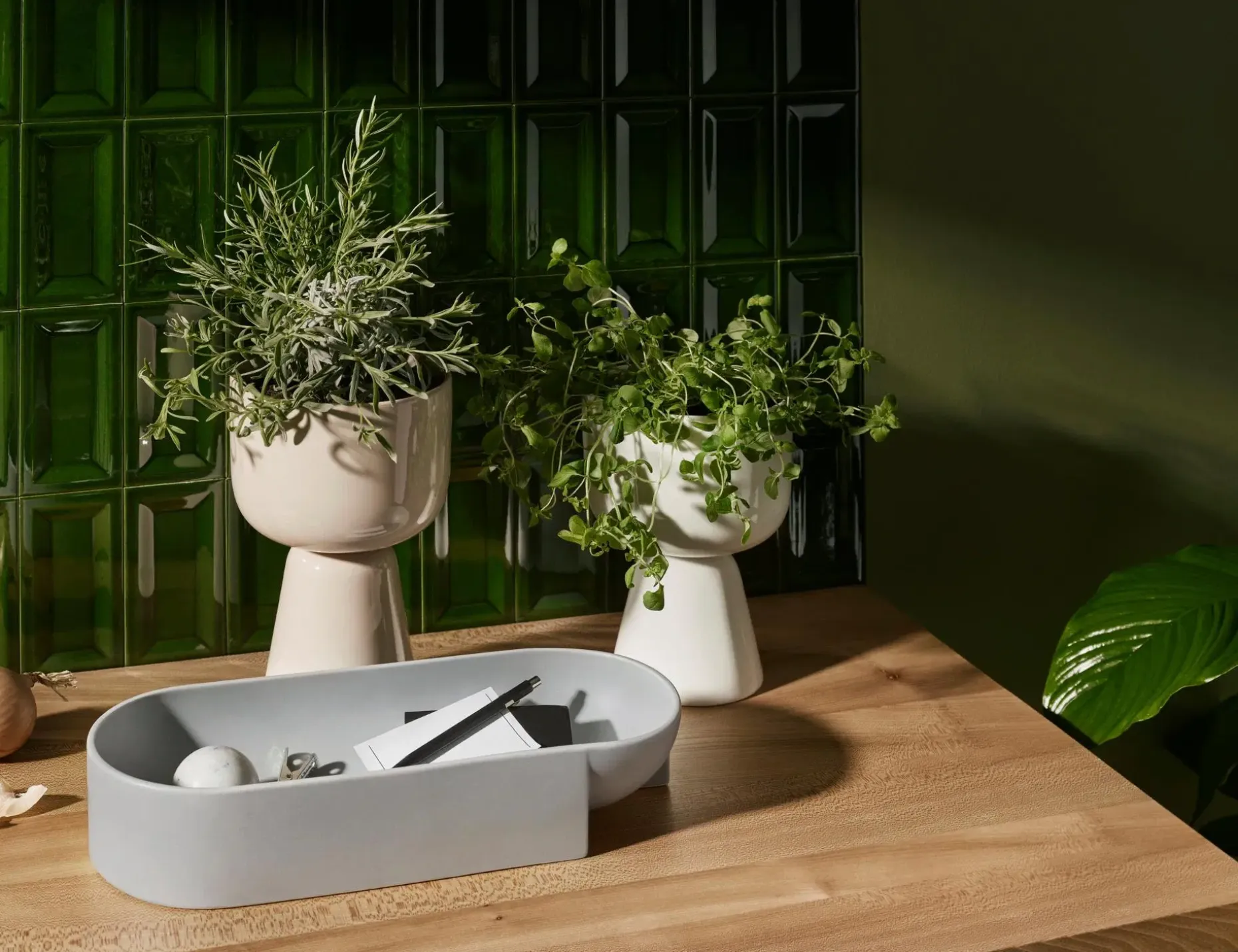 Iittala Nappula ruukku S 230x155mm valkoinen