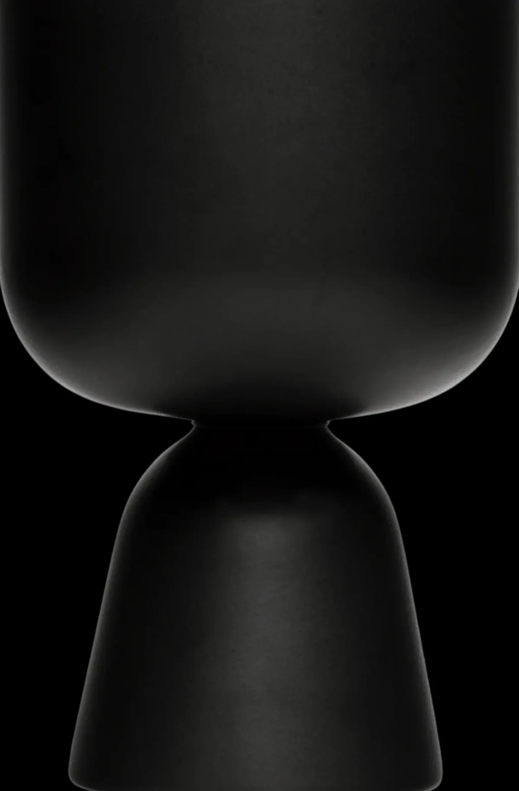 Iittala ruukku Nappula 190x125 mm matta musta