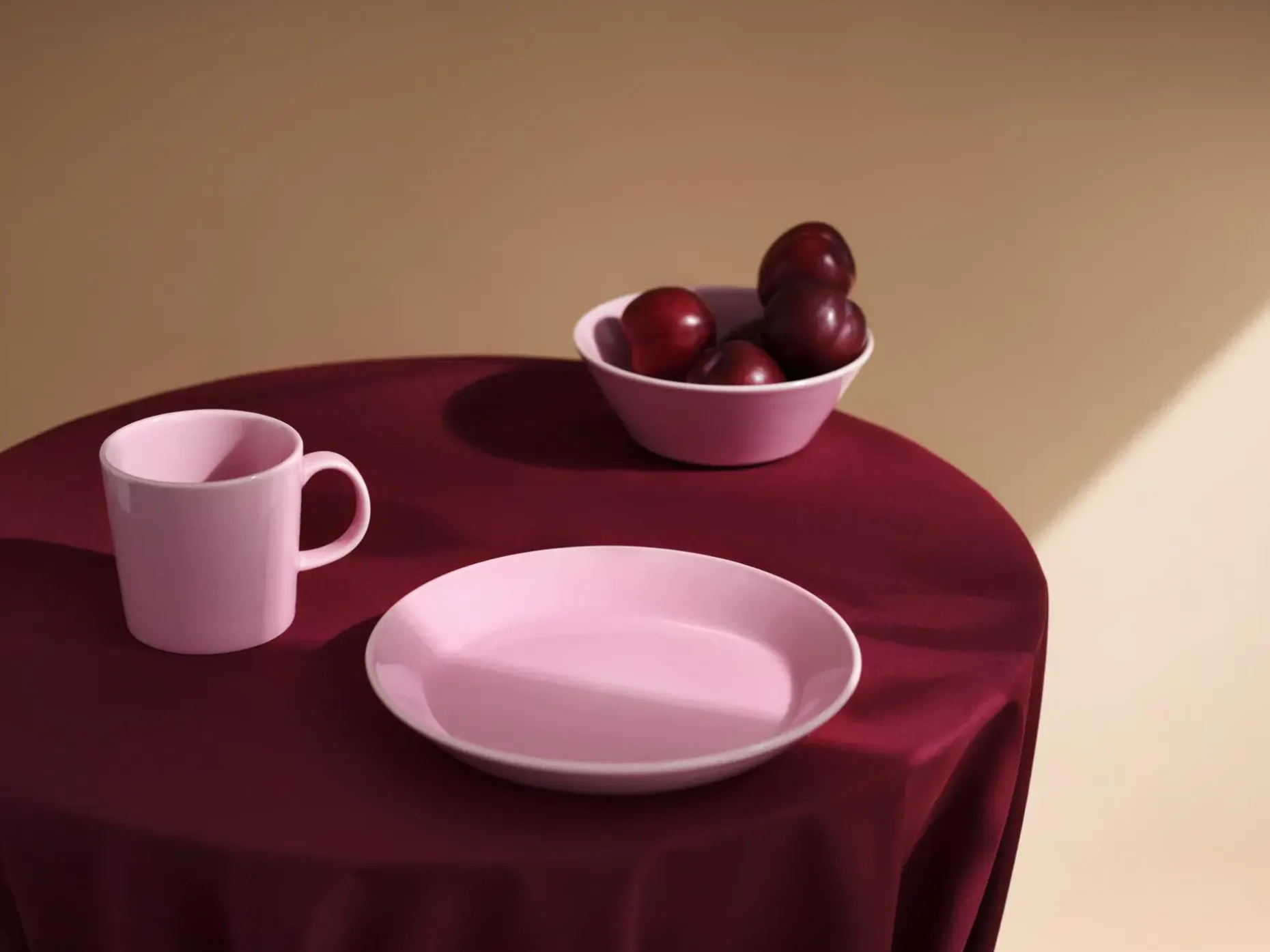 Iittala Teema ruusu lautanen 21cm