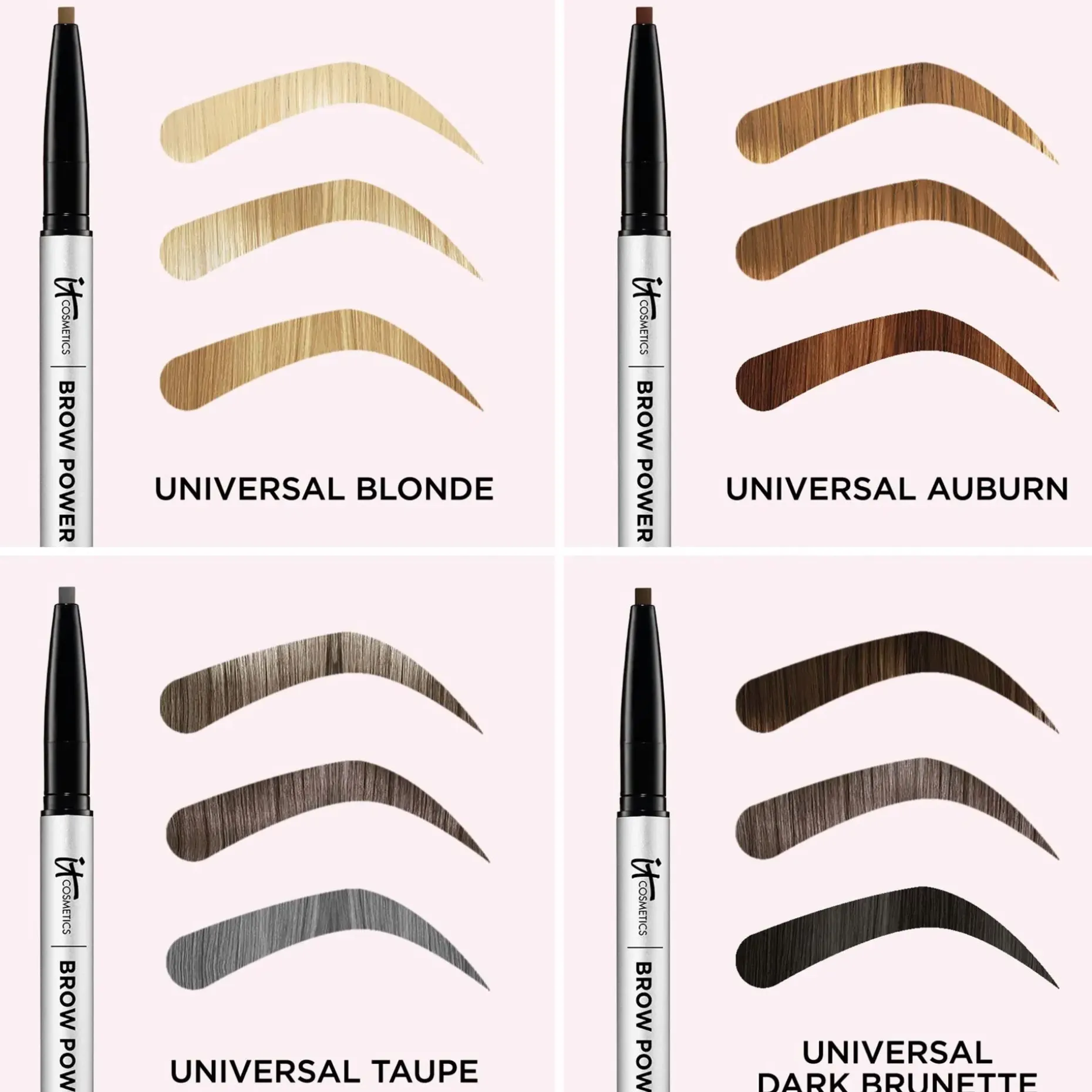 It Cosmetics Universal Eyebrow Power Pencil kulmakynä 0,16 g