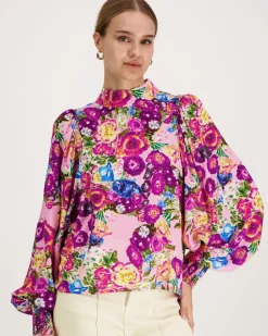 Kaiko Pink Marigold Puff pusero