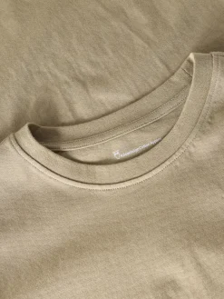 Knowledge cotton apparel LOKE badge tee t-paita