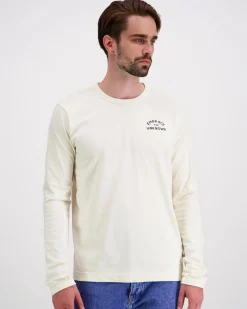 Knowledge cotton apparel Organic Cotton Long sleeved T-shirt GOTS pitkähihainen t-paita